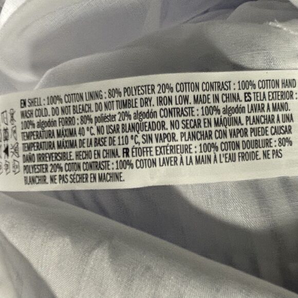 Tuckernuck Pomander Place Quinn Dress XL Blue White Colorblock Preppy Boho NEW - Picture 13 of 15